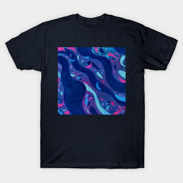 Swirls T-Shirt by baabaa